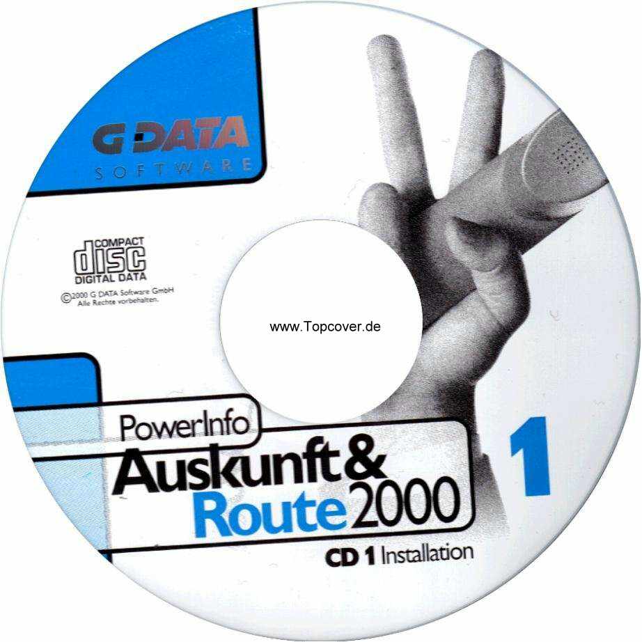 powerinfo auskunft & route 4 2000 cd1